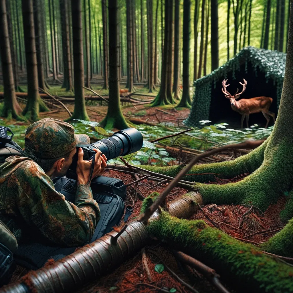Photographie animalière sur un territoire de chasse