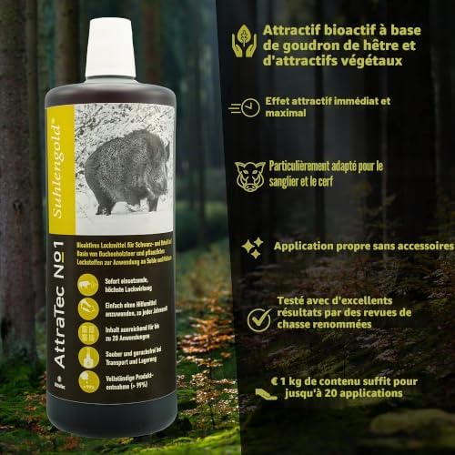 AttraTec No 1 Suhlengold — Attractant sanglier & cerf 1 kg — vue 3
