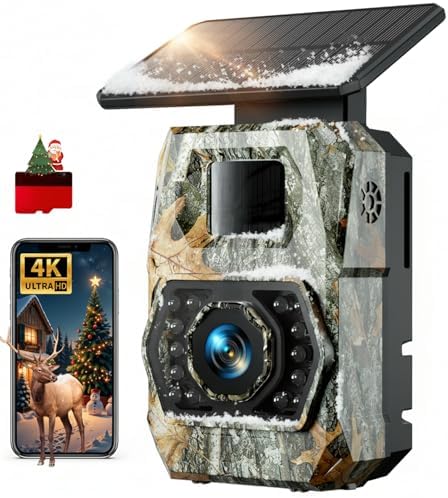 PH970S — Caméra de chasse solaire 4K WiFi
