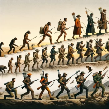 évolution chasse
